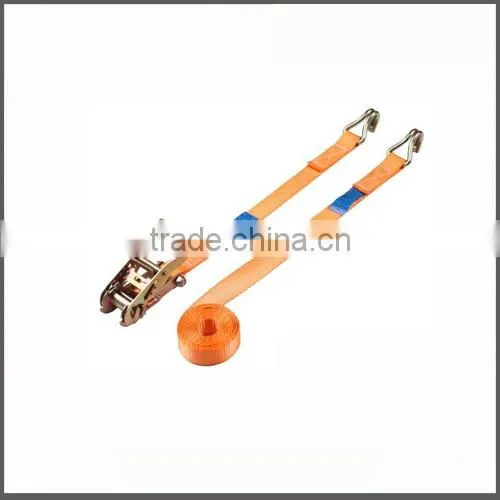 Ratchet lashing cargo lashing belt