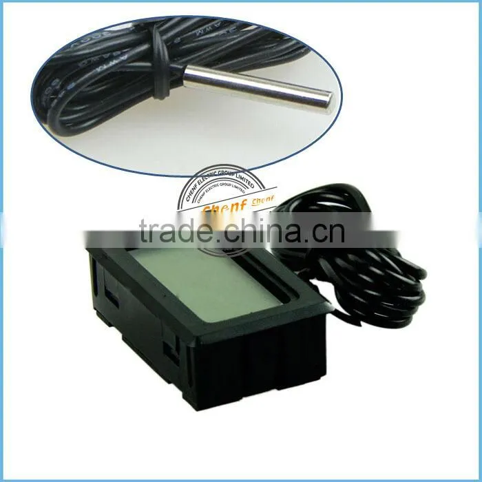 Cheaper Price -50 to +110C Digital Thermometer with Probe Sensor