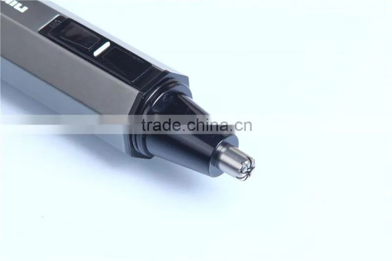 NIKAI 3 in 1 Waterproof manual nose and ear hair trimmer