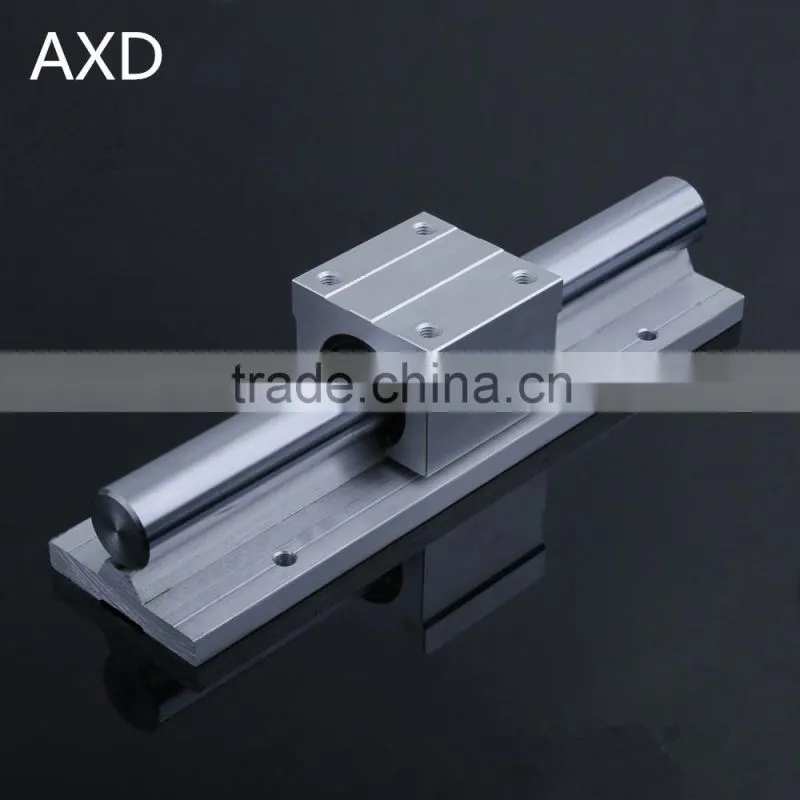 Linear motion guide for sliding table saw