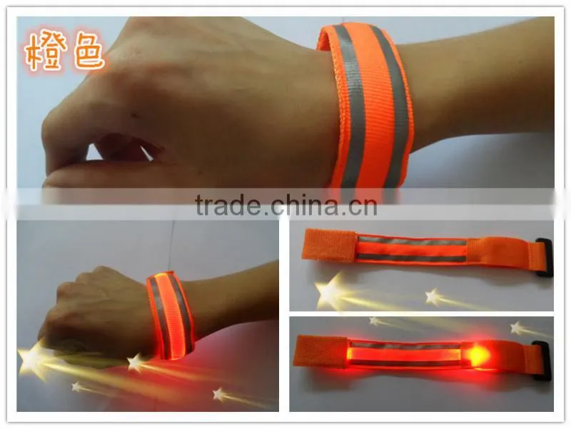 Large Events and Activity Splashproof Reflective LED Wristband