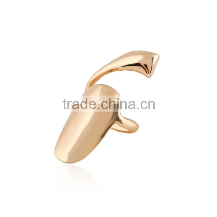 cheap plain finger nail ring designs, long finger rings