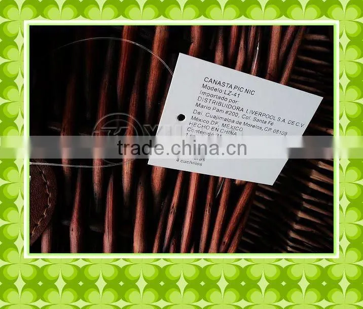 cheapest and compatitive gift basket with lid for promotional