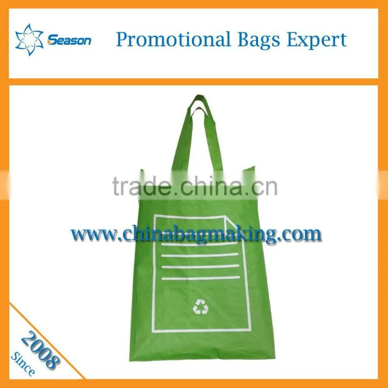Standard size recycle non woven shopping bag bags manufacturer