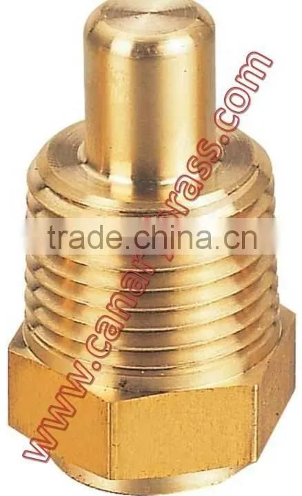hexagonal flange Brass Nut