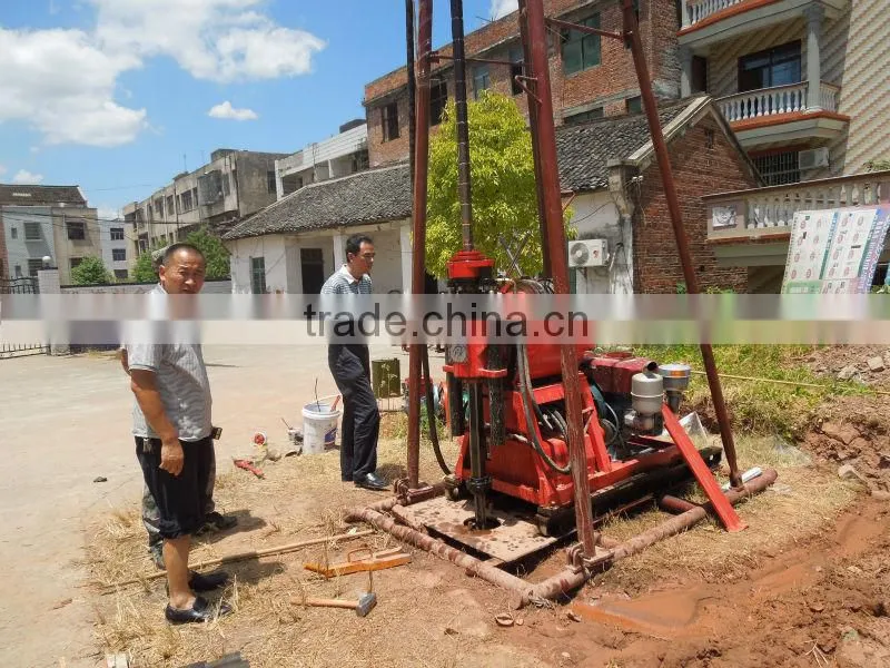 XUL-100 mini portable borehole rock drilling rig machine
