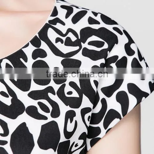 sexy leopard grain dress