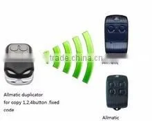 High quality fixed code duplicator for Allmatic B.RO1WN B.RO2WN B.RO4WN BROOVER CL1 Clone Remote