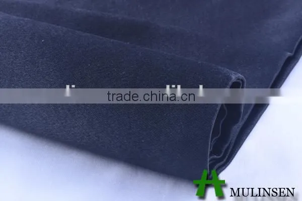 Shaoxing Mulinsen textile highly soft handfeeling 100% polyester dyed satin fabric colour