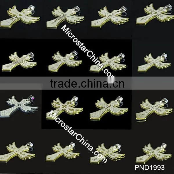 PND1996 High quality stainless steel enamel beard pendants