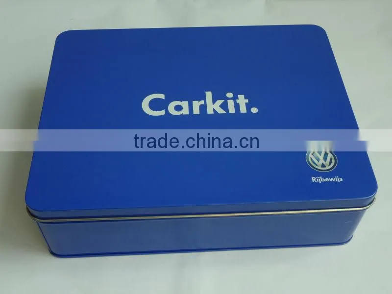 rectangular cookies&gift tin box