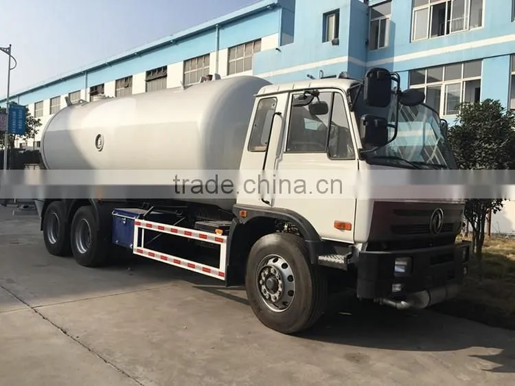 Quality 100% guaranteed customized for export 6x4 Dongfeng 25.3m3 lpg dispenser tank truck