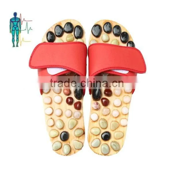 Best Seller Natural Pebble Stone Massage Slipper