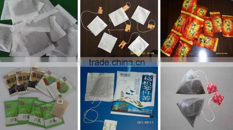 Teabag Packing Machine with inner and outer bag
