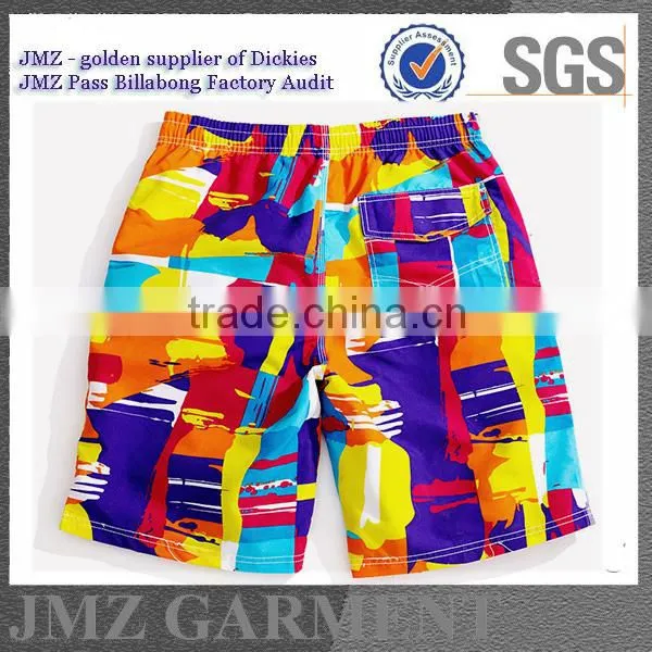 Wholesale beachwear board short for man custom print boxer