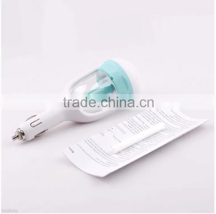 50ml aroma 180 degree rotation mini car humidifier ultrasonic car air purifier