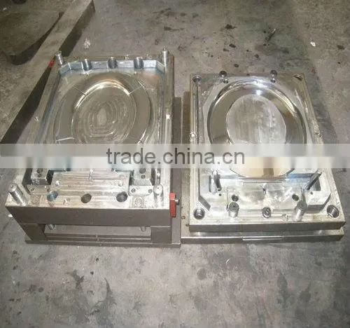 High polish plastic toilet mould commodity injection toilet seat mould plastic potty mould