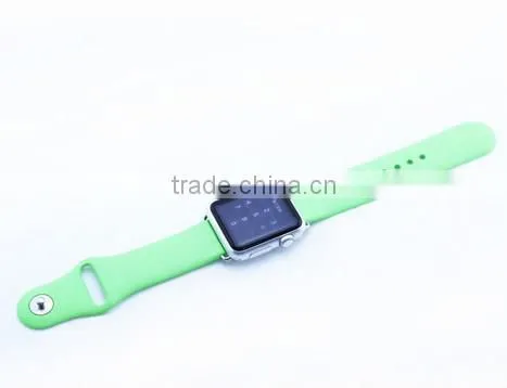 FBWATCH002 ceramic watch band watch sport band silicon rubber for apple watch (FBELE)