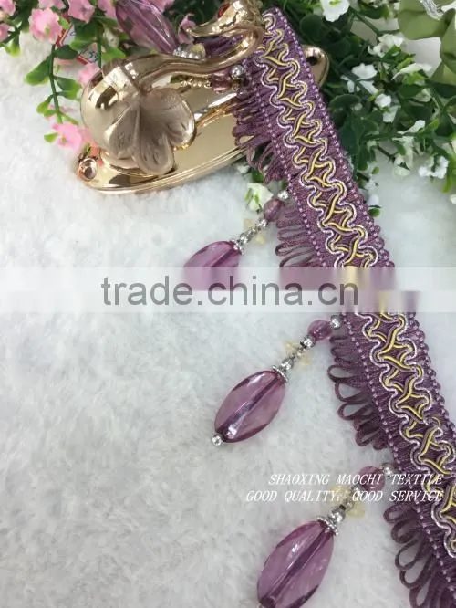 wholesale cheap tassel fringes for Home Textile Accessory