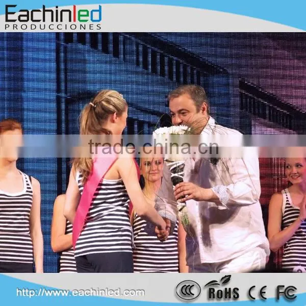 high resolution Indoor P10 stage video screen panel for rental