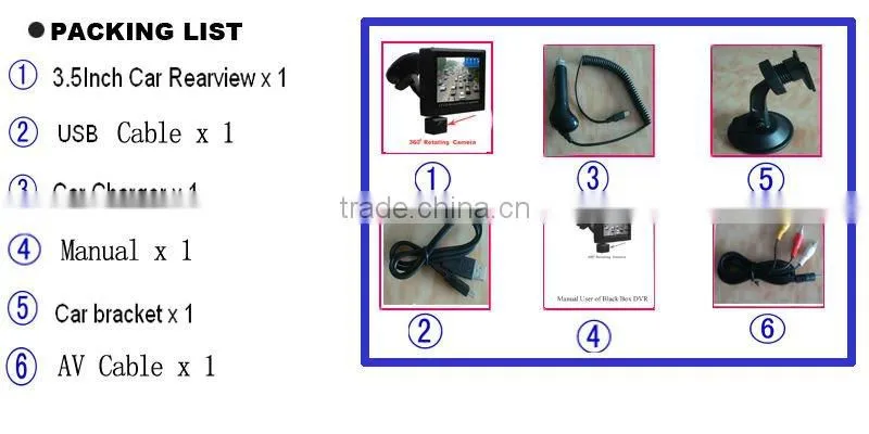 New Vehicle Rearview Camera System