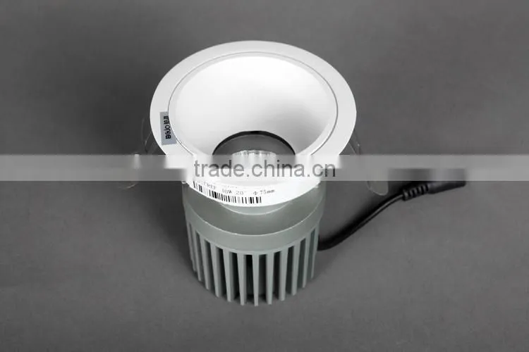 2015 hot selling new design 9w 10w cob led downlight with high lumens