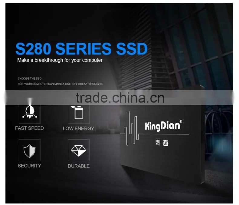 kingdian ssd 120gb sata3 2.5' TLC internal hard disk for PC with SSD solution