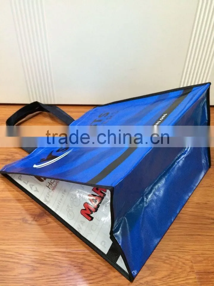 PP non woven foldable clear tote bags