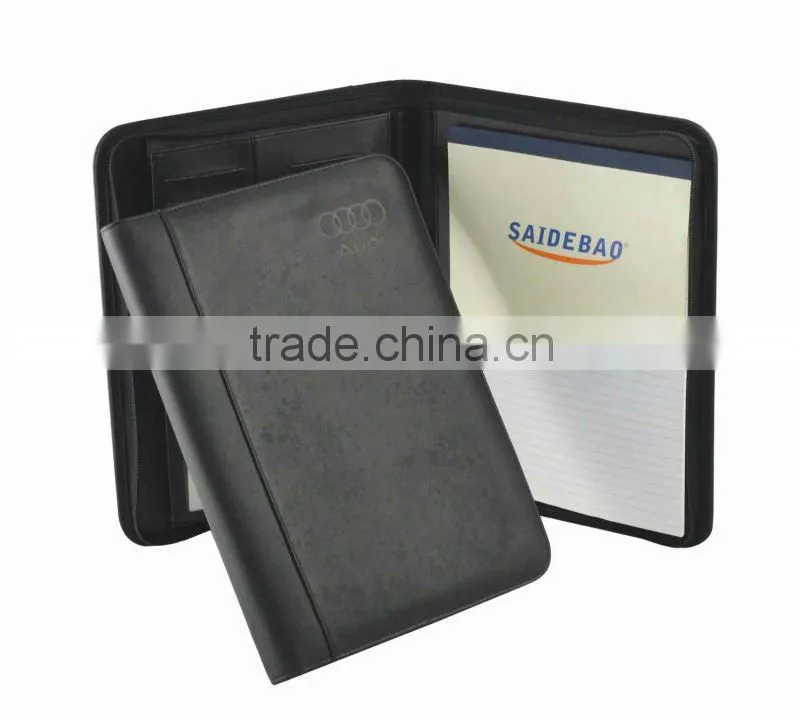 new 2014 A4 A5 men Leather portfolio