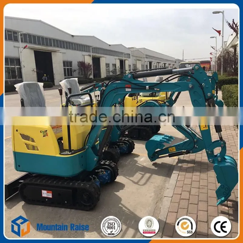 Made in China Earthmoving Mini Wheel Loader With Various Attachments