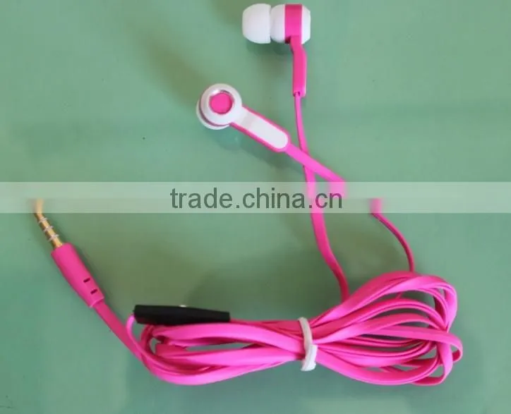 Fashion Colorful handfree earphones for Samsung Galax