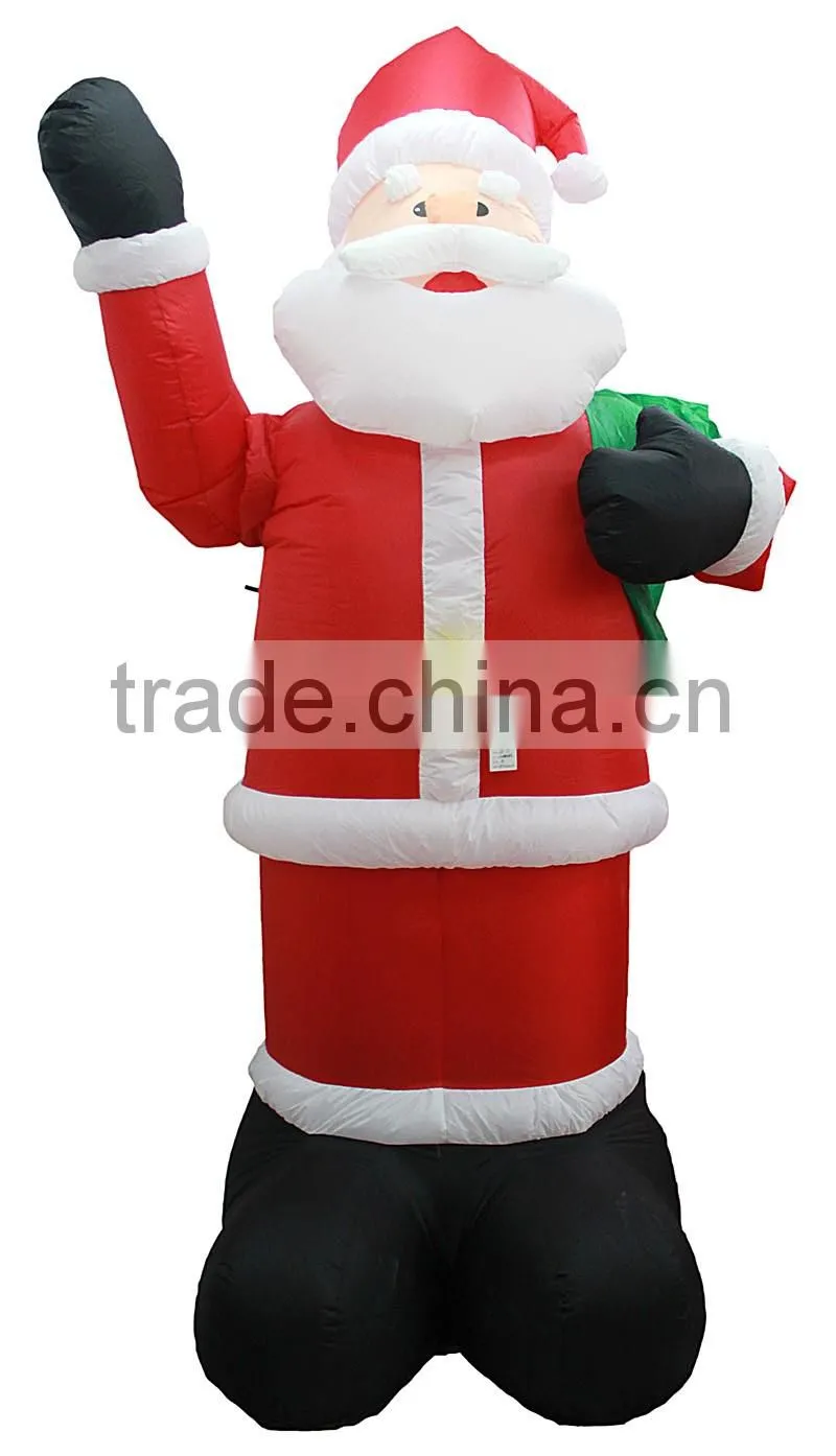 Store Christmas decorations 2.4 m large inflatable Santa Claus
