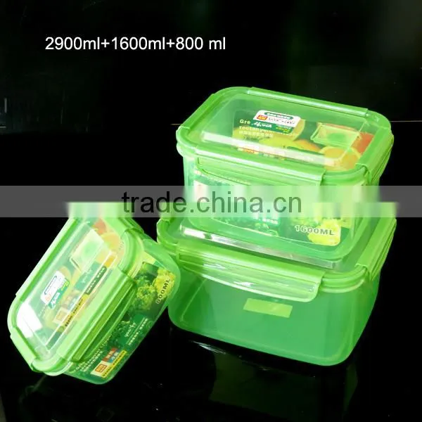 2015 NEWEST Food grade Plastic food container, Wholesale food storage container