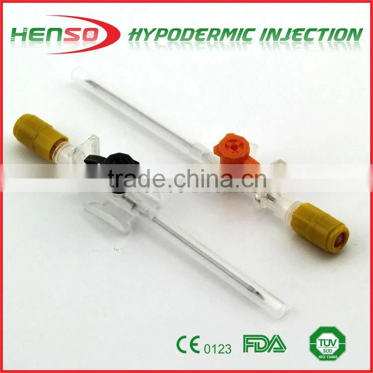Henso Disposable I.V. Catheter with Heparin Cap & Injection Port