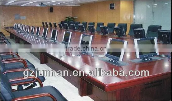 motorized lcd lift in vedio conference system /pop up lcd lift mechanism in meeting system