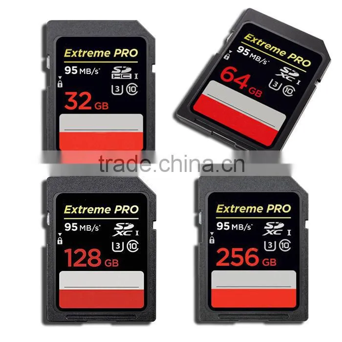 Blister Packing 64GB Real Capacity Extreme Pro CompactFlash CF Card UDMA7 95MB/s CF Memory Card 16 32 128 GB micro Camera