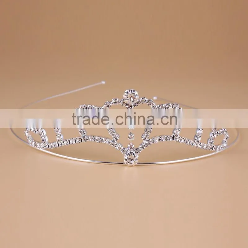 China factory supplier high quality cheap bridal wedding tiara for women