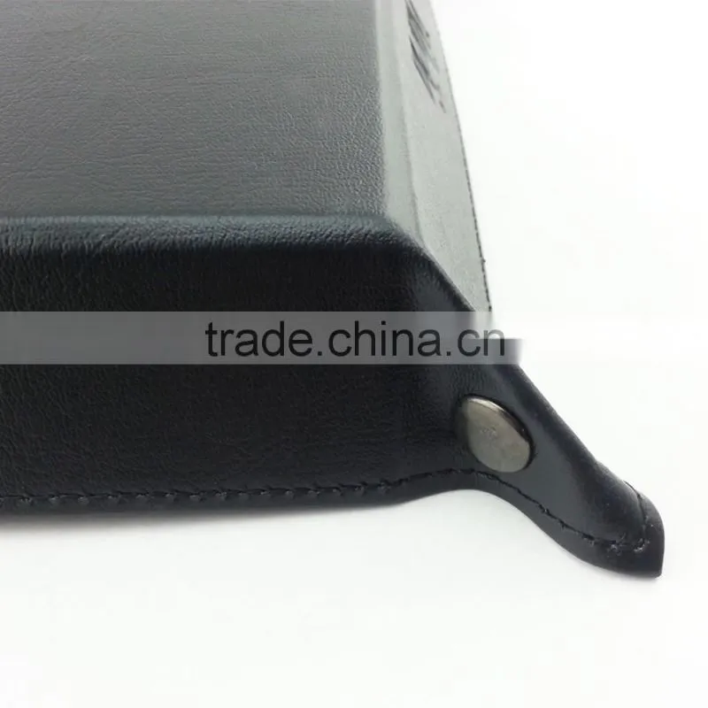 basket leather storage box