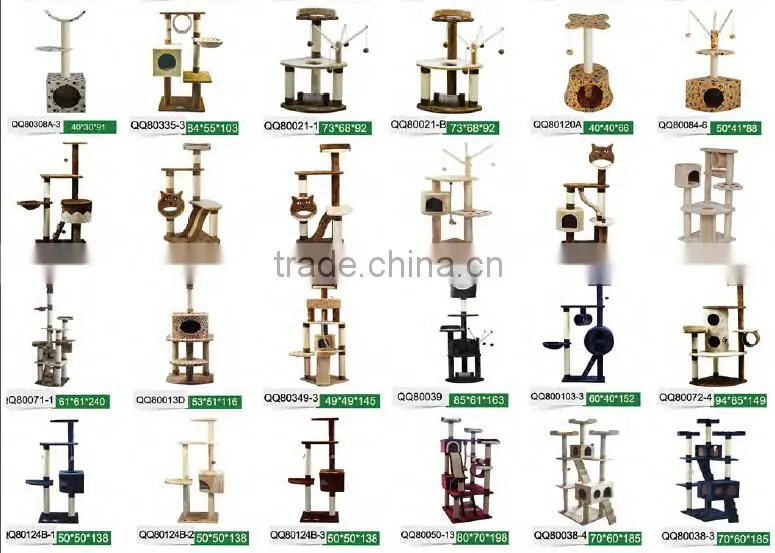 15 Years Factory Sisal Tree Cat Condo / Kitty Tree / Sisal Cat Furniture