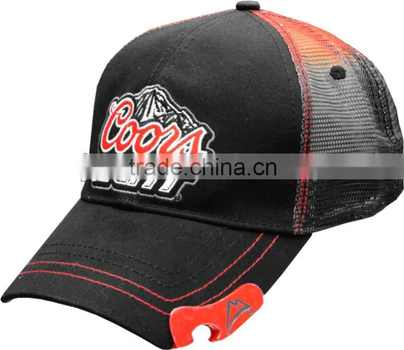 washed cotton promotion mesh custom beer bottle caps
