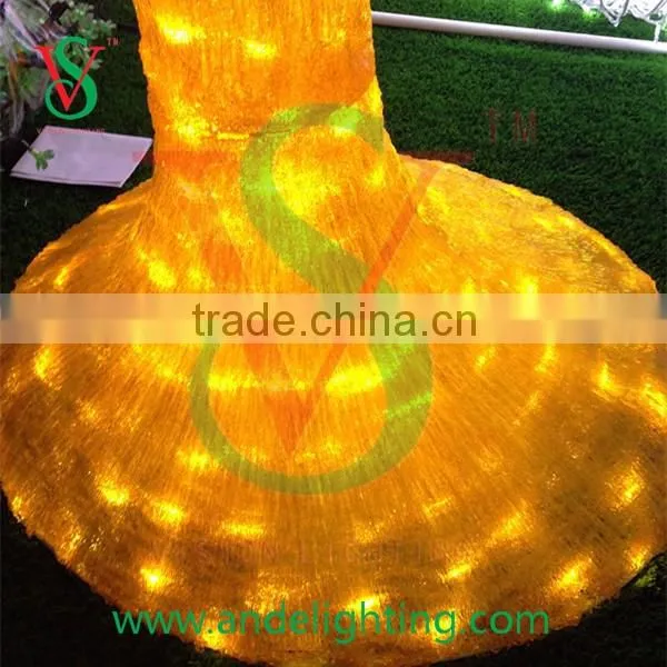 LED coconut palm tree light