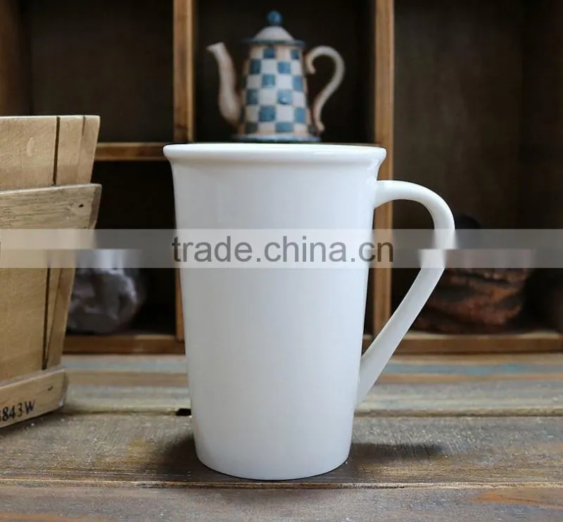 White 11OZ Custom Coffee Porcelain Cups Wholesale