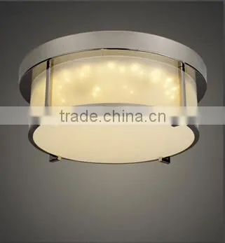 21W Contemporary simple chrome /satin Nickel fashion creative atmosphere Sitting room light bedroom light