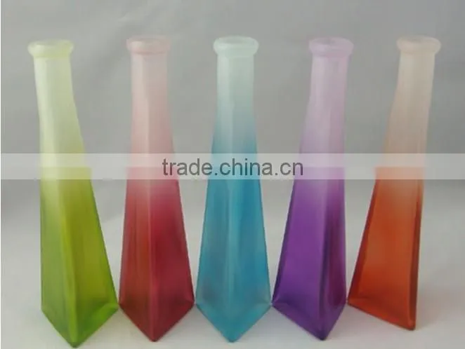 2014 hot sale wholesale glass bottle for home decoration