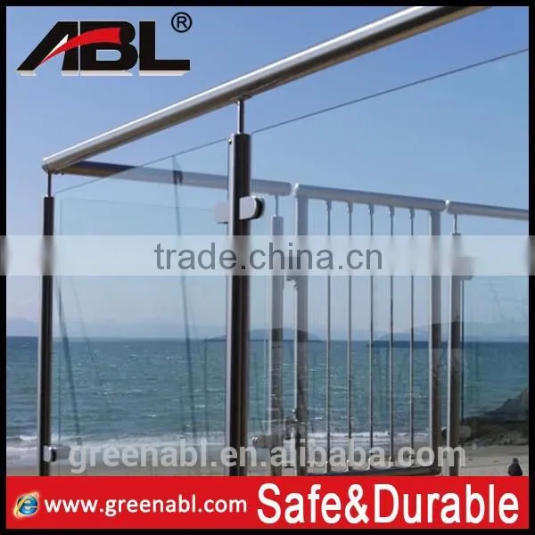 handrail glass railing fence post accessory fitting for Stainless Steel balustrade