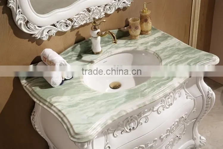 custom genuine imported oak hotel bathroom vanity cabinet