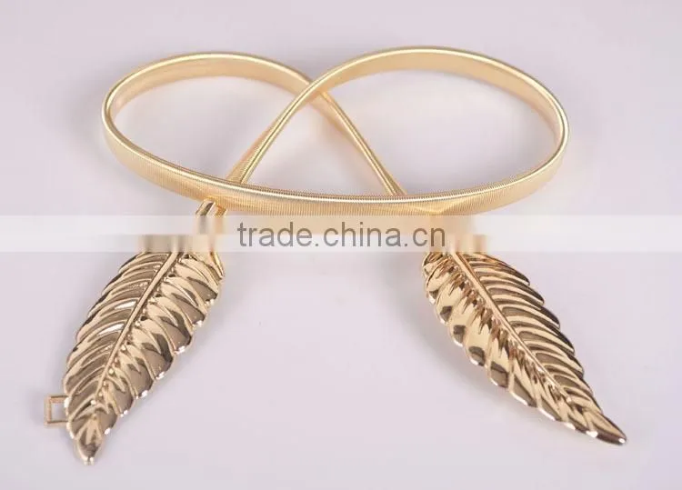 Body chain gold leaf sexy waist chain