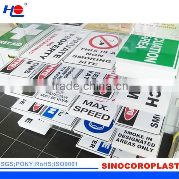 Plastic Coroplast Signs