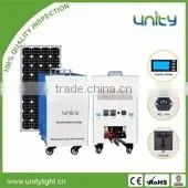 Family Use Solar Power Generator System 100 Watt Solar Panel Kit