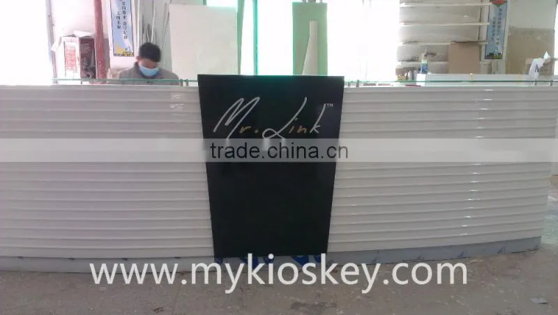 Beauty salon reception desk for hotel reception counter use